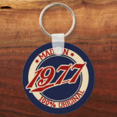 Made in 1977 sleutelhanger (Voorkant)