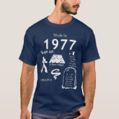 Made in 1977 TShirt (Voorkant)
