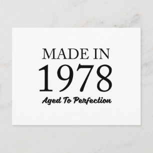 Made in 1978 briefkaart