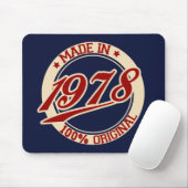 Made in 1978 muismat (Met muis)