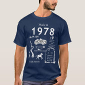 Made in 1978 TShirt (Voorkant)