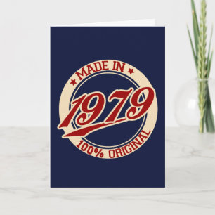 Made in 1979 kaart