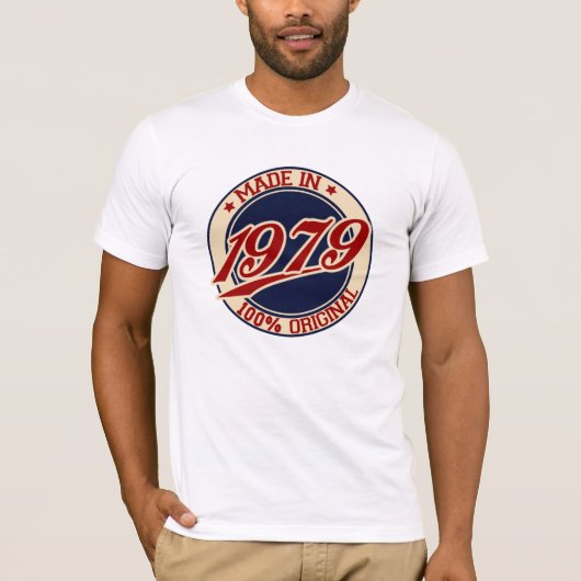 Made in 1979 t-shirt (Voorkant)