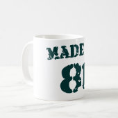 Made in 1981 koffiemok (Voorkant links)