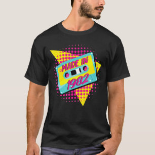 Made in 1982 40th Birthday 80s 90s 1990s 1980 T-shirt