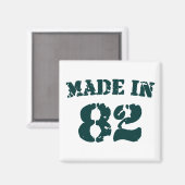 Made in 1982 magneet (Voorkant / Achterkant)