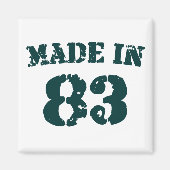Made in 1983 magneet (Voorkant)