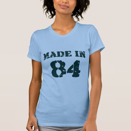 Made in 1984 t-shirt (Voorkant)