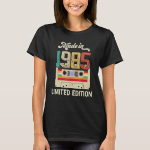Made in 1985, cassette 37 jaar oud t-shirt