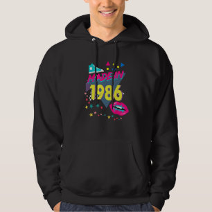 Made in 1986 36th Birthday 80s 90s 1990s 1980 Hoodie