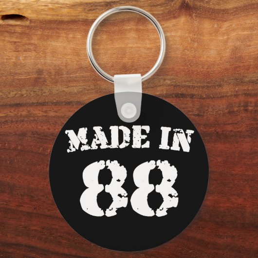 Made in 1988 sleutelhanger (Voorkant)