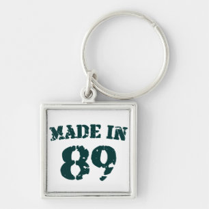 Made in 1989 sleutelhanger