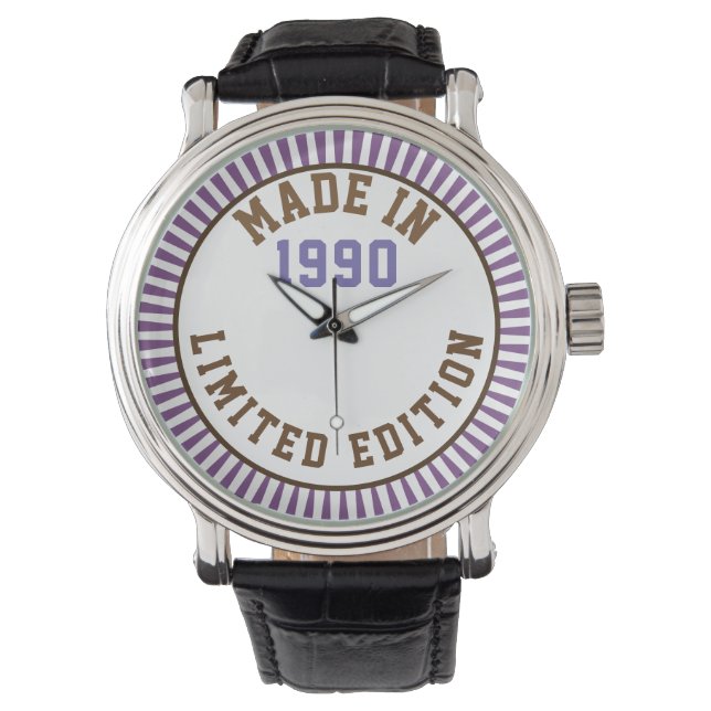 Made in 1990 horloge (Voorkant)
