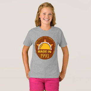 MADE IN 1993 grappig verjaardagscadeau T-shirt