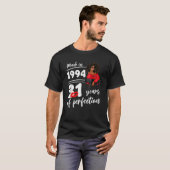 Made In 1994 31 Years Of Perfection Birthday Melan T-shirt (Voorkant volledig)