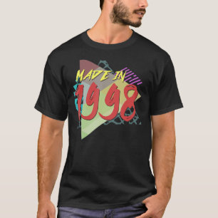 Made in 1998 25e verjaardag voor 25 jaar t-shirt