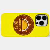 MADE IN 2013 grappig verjaardagscadeau Case-Mate iPhone Case (Achterkant (horizontaal))