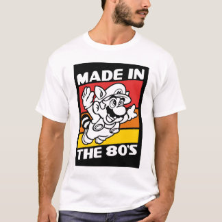 made in 80's Mario  T-shirt