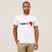Made in Afrika T-shirt (Voorkant volledig)