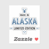Made in Alaska Limited Edition Sticker (Vel)
