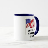 Made in America Birthdate Mok (Voorkant rechts)