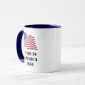 Made in America Birthdate Mok (Voorkant links)