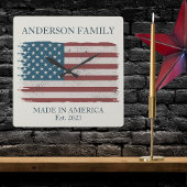 Made in America Signature Vierkante Klok