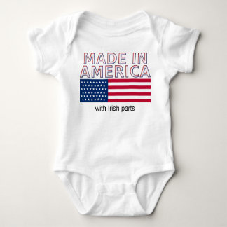 Made in America USA Funny Romper