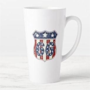 Made In America Vintage Schild Patriottische Koffi Latte Mok