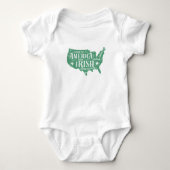 Made In America with Irish Ingredients Romper (Voorkant)