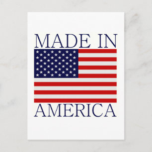 Made in Amerika Briefkaart