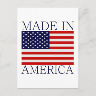 Made in Amerika Briefkaart