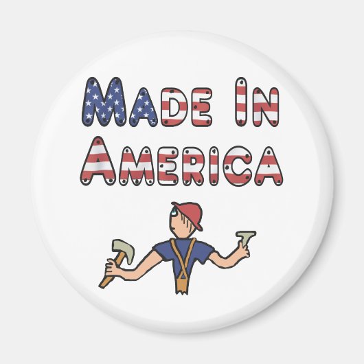 Made in Amerika Magneet (Voorkant)