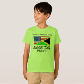 Made in Amerika met Jamaicaanse onderdelen T-shirt (Voorkant volledig)