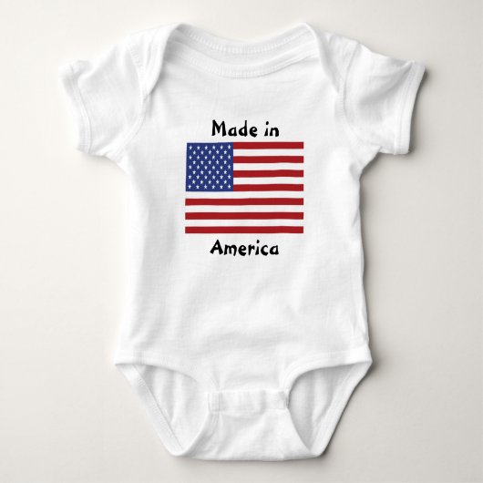Made in Amerika Romper (Voorkant)