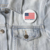 Made in Amerika Ronde Button 5,7 Cm (In situ)