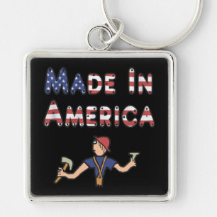 Made in Amerika Sleutelhanger