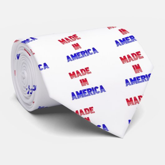 Made in Amerika Stropdas (Opgerold)
