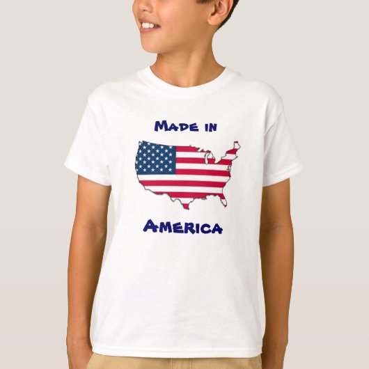 Made in Amerika T-shirt (Voorkant)