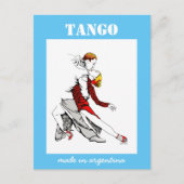 Made in Argentina Tango Briefkaart (Voorkant)