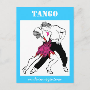 Made in Argentina Tango Briefkaart