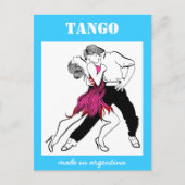 Made in Argentina Tango Briefkaart (Voorkant)