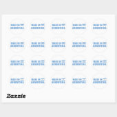 Made in Argentinië Ronde Sticker (Vel)
