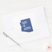 Made in Arizona Vierkante Sticker (Envelop)