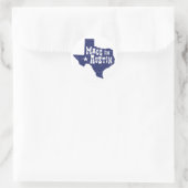 Made in Austin Ronde Sticker (Tas)