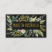 Made in Australië: inheemse bloemen Visitekaartje (Voorkant)