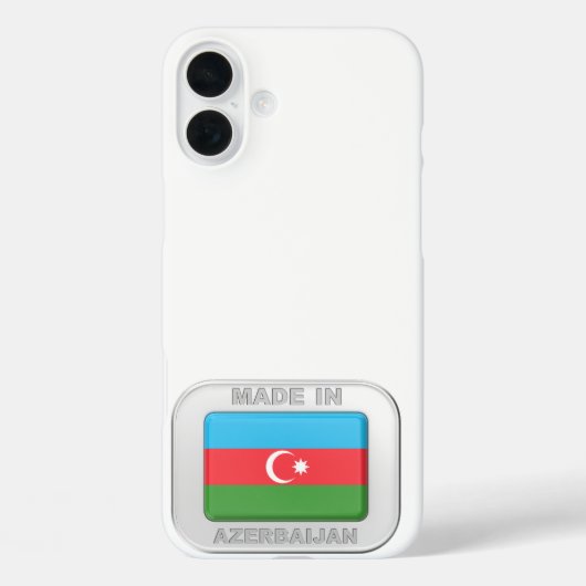 Made in Azerbeidzjan Case-Mate iPhone Case (Achterkant)