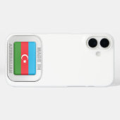 Made in Azerbeidzjan Case-Mate iPhone Case (Achterkant (horizontaal))
