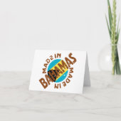 Made in Bahamas Bedankkaart (Voorkant)