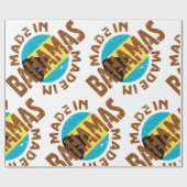 Made in Bahamas Cadeaupapier (Vlak)